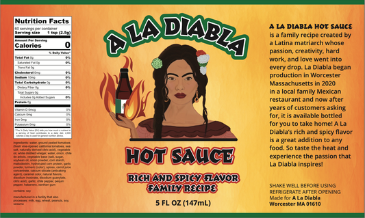 A La Diabla Hot Sauce